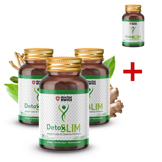 DetoxSlim 3бр. + 1 Безплатно